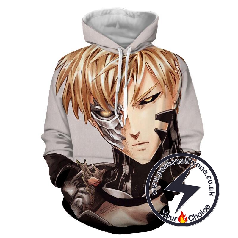 One Punch Man - Genos 3D - Hoodies